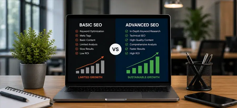 Advanced SEO Services vs Basic SEO Explained